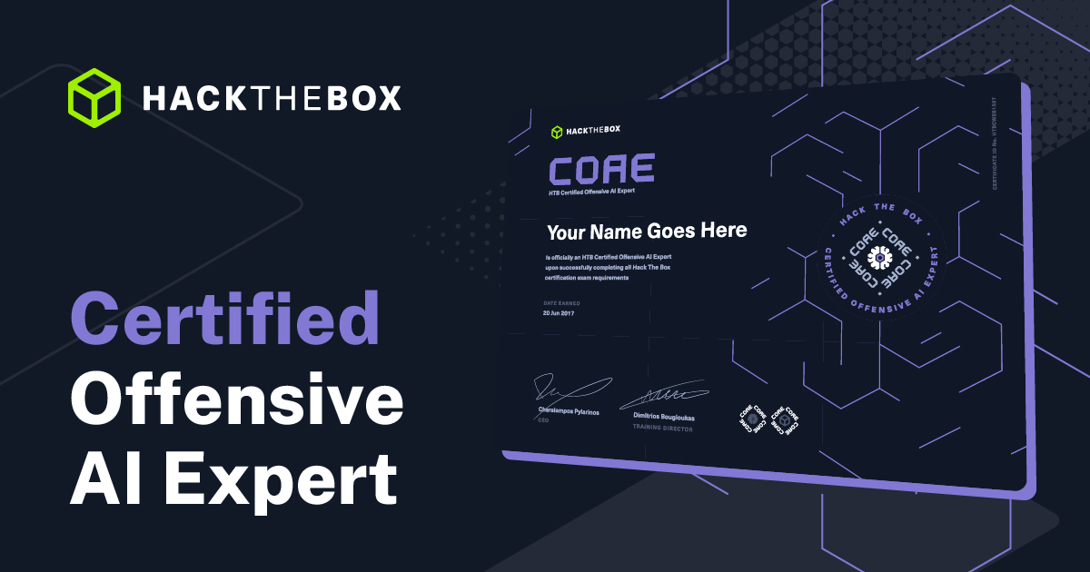 HTB Certified Offensive AI Expert