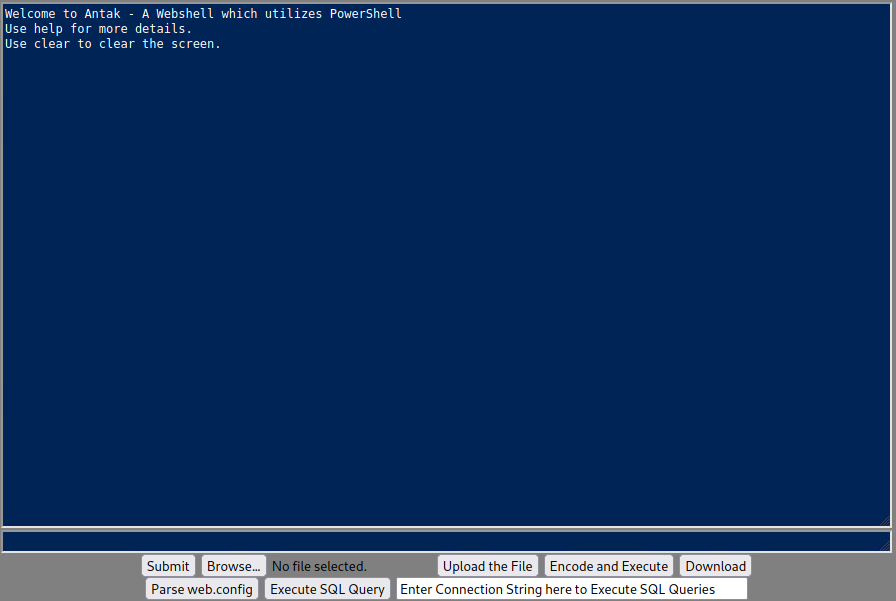 Antak Web Shell
