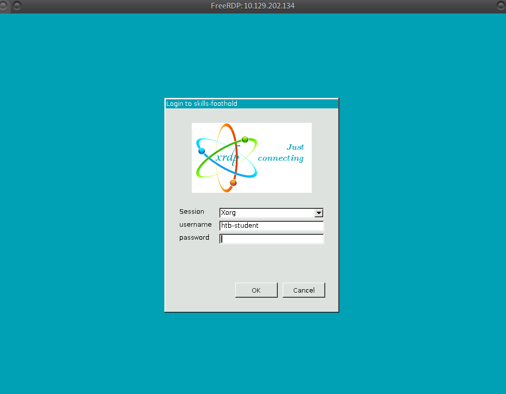 XFreeRDP 登录
